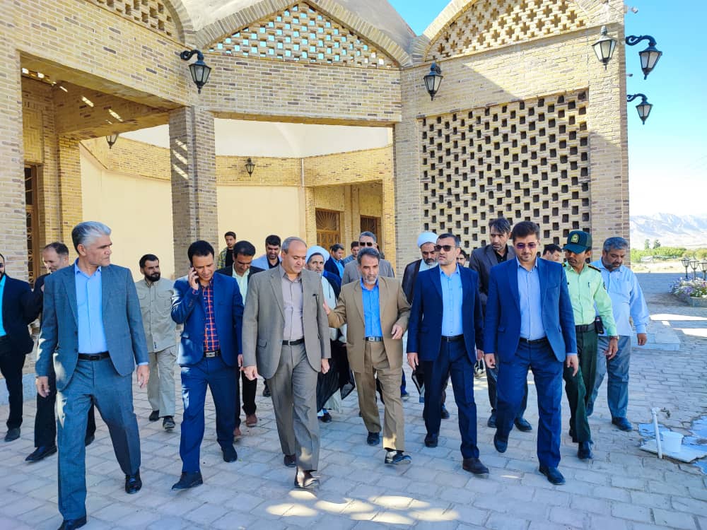 بازدید از خدمات‌رسانی شهرستان قاین به زائران امام رضا(ع) و عتبات عالیات
